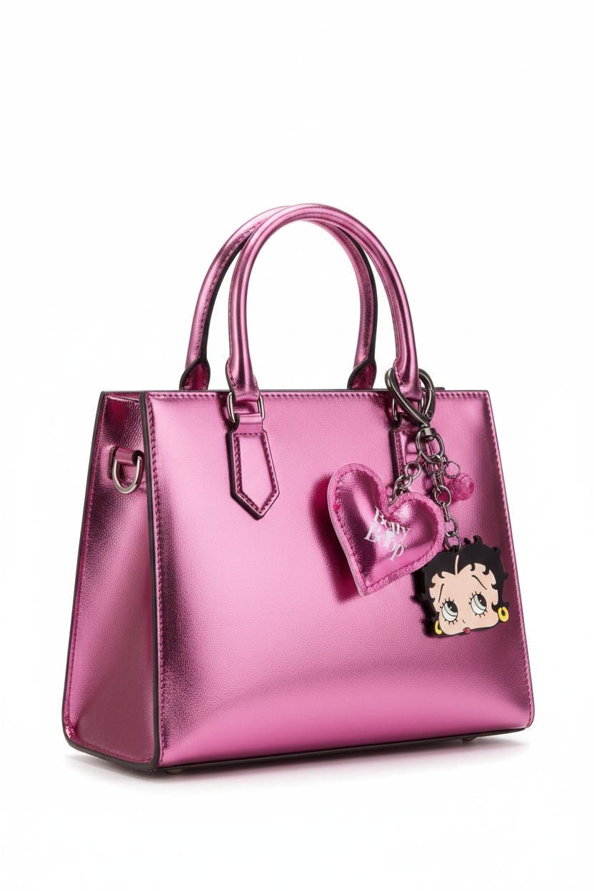 Shein 3D Heart Shaped Key Chain Bag Pendant -.-