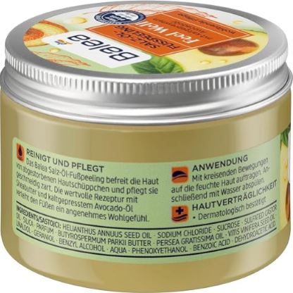 Balea Foot peeling salt oil Feel Well, 150 ml +