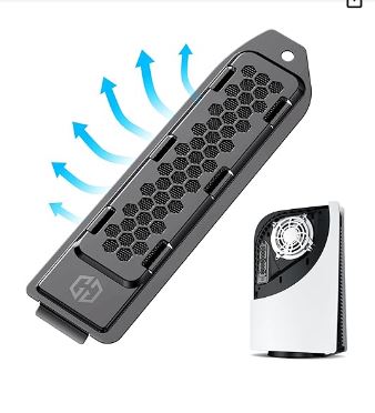 GRAUGEAR Metal Heat Dissipation Cover for PS5 M.2 SSD Expansion Slot +