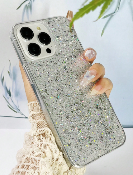 1pc High-Glossy Phone Case -.