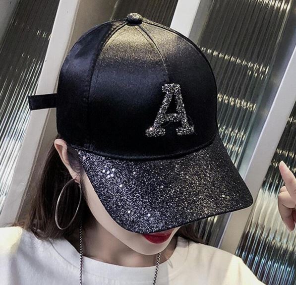 Shein Rhinestone Letter Decor Baseball Cap /