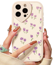 Flower Floral with Love Lens Bumper Protector For Iphone>
