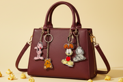 Shein Garfeild 5pcs Cute Cartoon Cat & Dog Acrylic Keychain ---