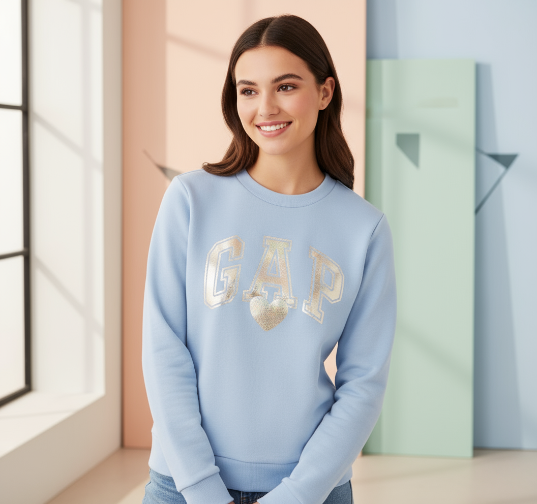 GAP Kids Lightweight Crew Sweatshirt  +