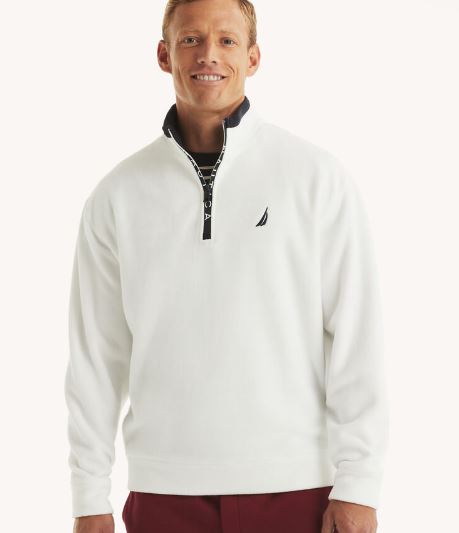 Nautica Half-Zip Fleece Pullover, XXL /