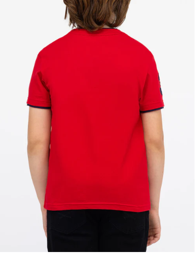 U.S. Polo Boys Basic V-Neck T-shirt, 10-12T >