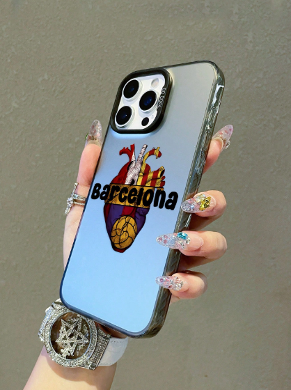 Barcelona Heart Design Phone Case>