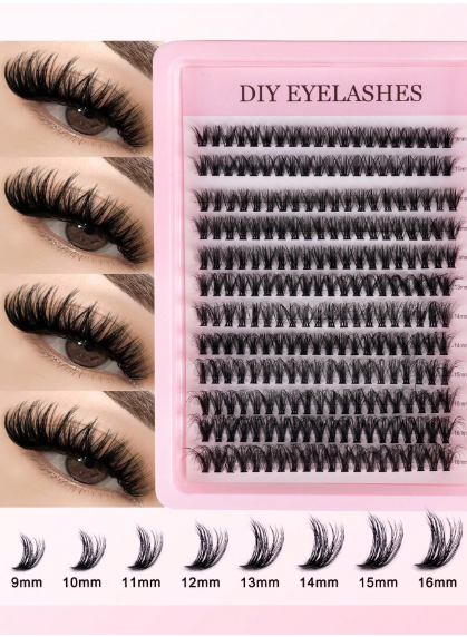 Shein 240pcs Individual False Eyelashes, Code: 40P-DIY -.
