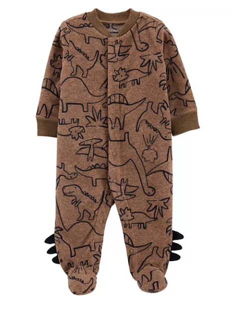 Carter's Snap-Up Fleece Sleep & Play Jumpsuit For Baby, 9M */