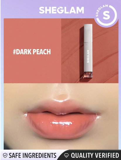 Sheglam Glaze Daze Lip Gloss - Dark Peach /