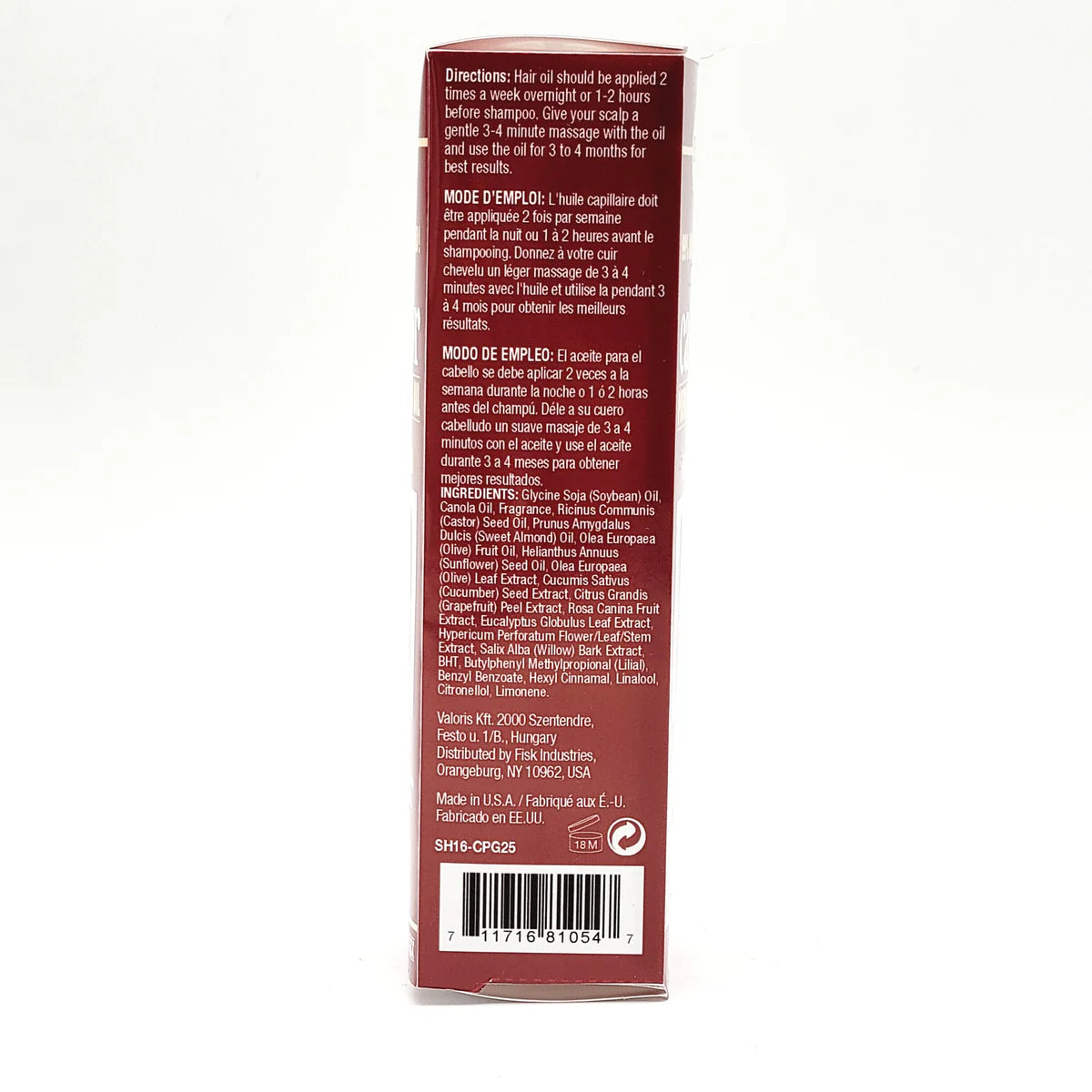 Difeel Castor Pro-Growth Hair Oil 75ml