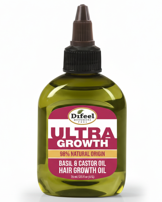 Difeel Ultra Growth Basil & Castor Oil - 75 ml