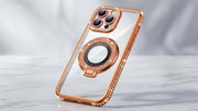 Luxury Rhinestone Diamond iPhone Case with Camera & Side Strass Sparkle