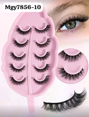 Shein 5 Pairs 3D Faux Mink Eyelashes, Code: Mgy7856-10