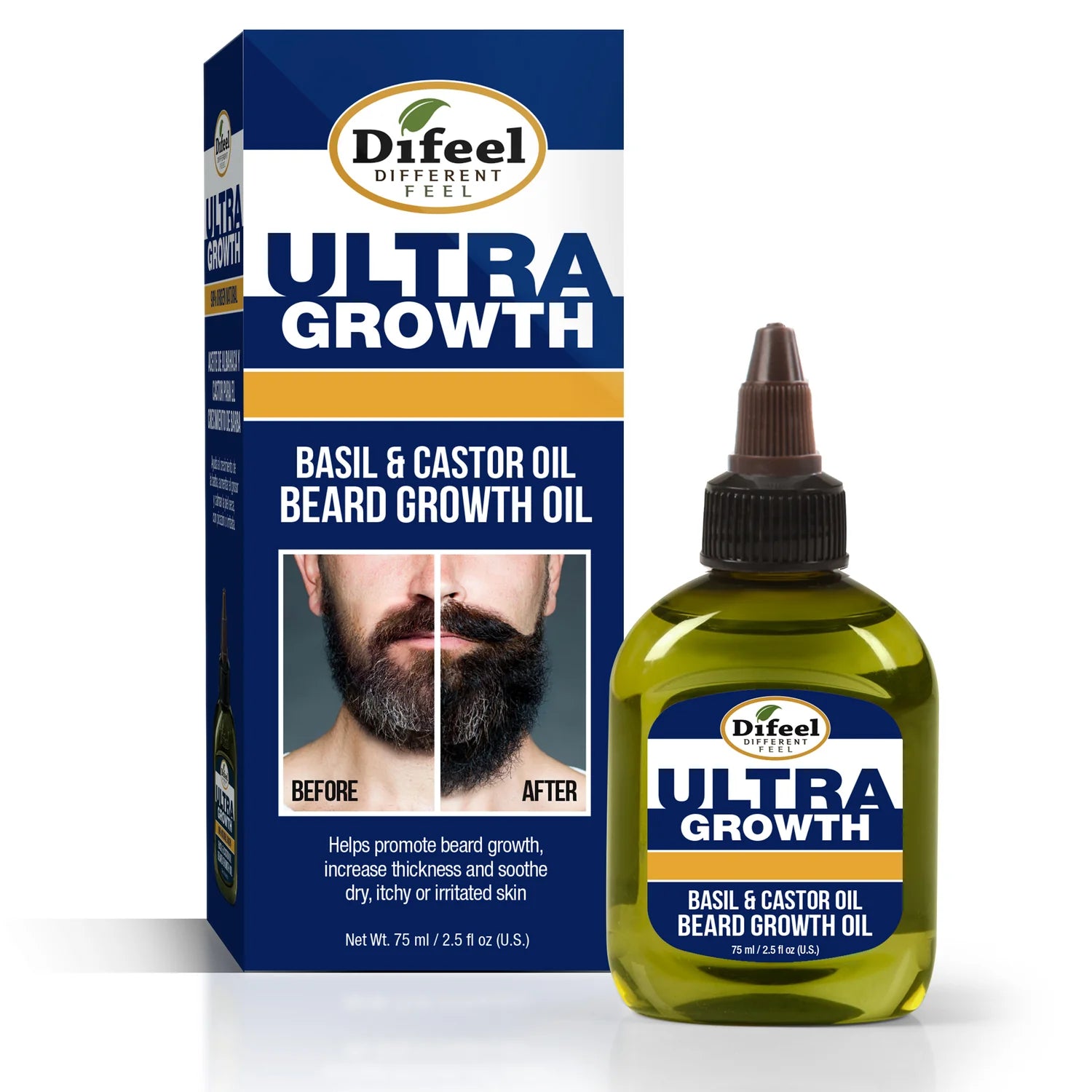 Difeel MENS Ultra Growth Beard Oil 75ML