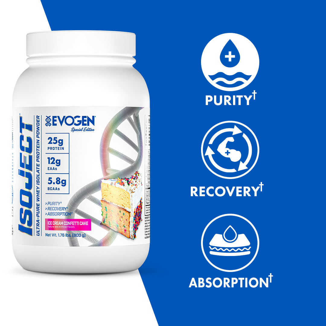 Evogen Nutrition Isoject Whey Protein Isolate Powder