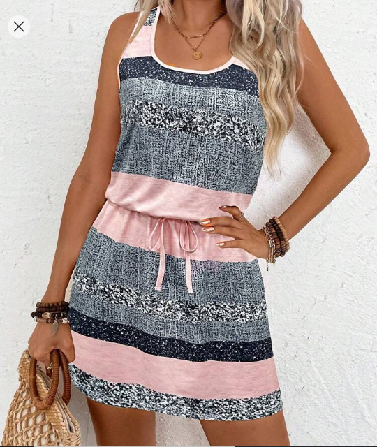 Shein Women's Summer Casual Tank Dress, XL +