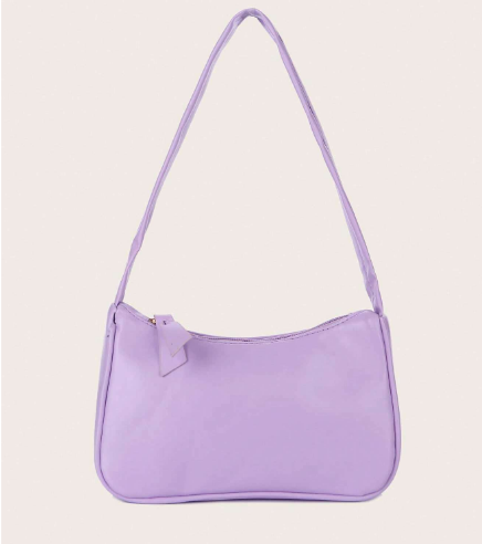 Shein 1pc Simple And Fashionable PU Fabric Bag +
