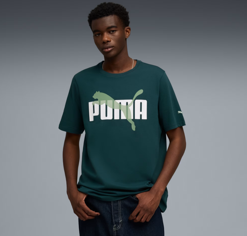 Puma Regular-Fit Jersey Tee, L -.