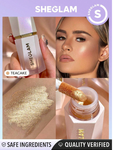 Sheglam Glow Bloom Liquid Highlighter - Tea-Cake /