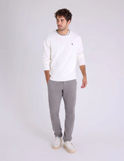 U.S. Polo Solid Crew Neck Sweater, M -.