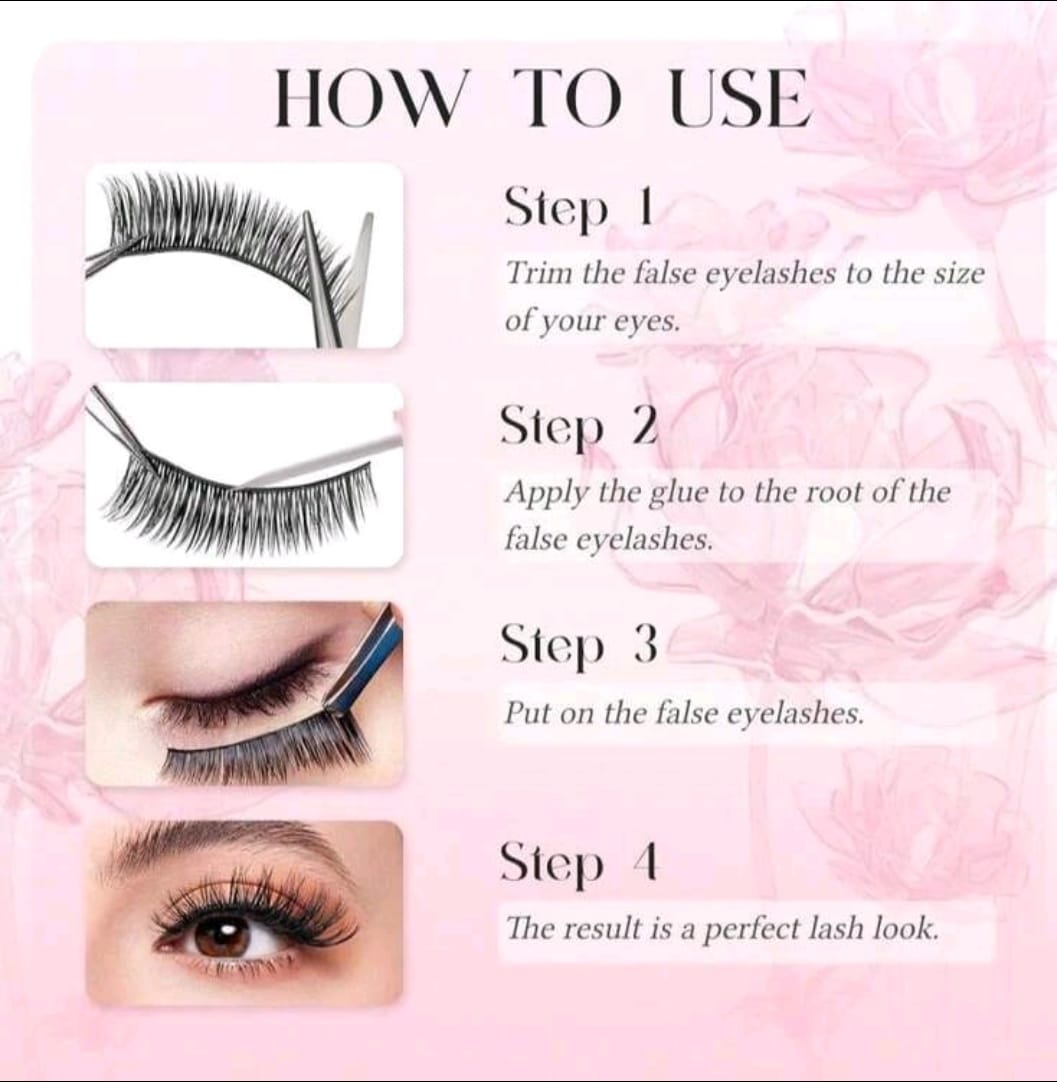 Shein False Eyelashes Natural Look Cat Eye Lashes, Code: ZDT01-43