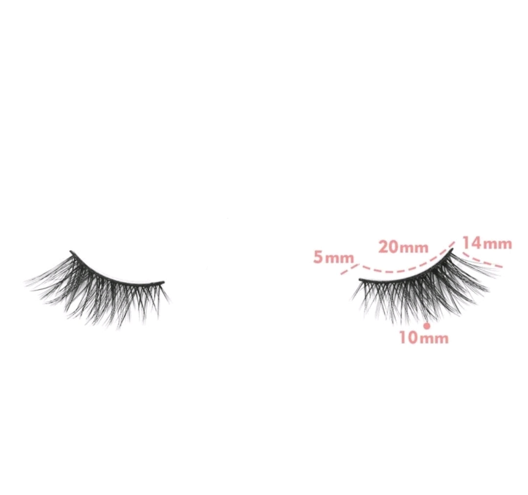 Shein 10pairs Cat Eye Half-Length Eyelashes, Lengthen Eye Tails And Enlarge Eyes, Code: SRB-38-2 -.