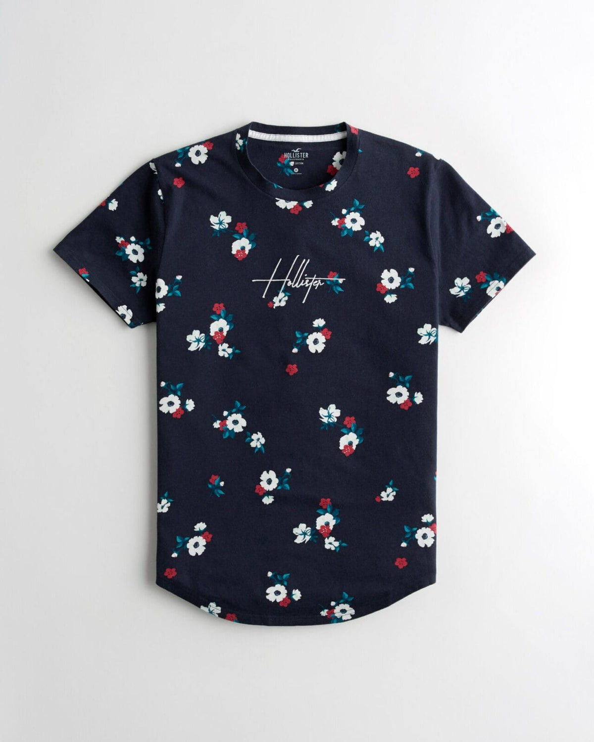 Hollister Men’s Floral T-shirt, L -.
