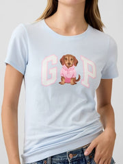 Gap Crewneck Graphic T-Shirt, S >