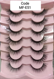 Shein Fluffy (7P) Wispy False Eyelashes, Code: MF-E51 >