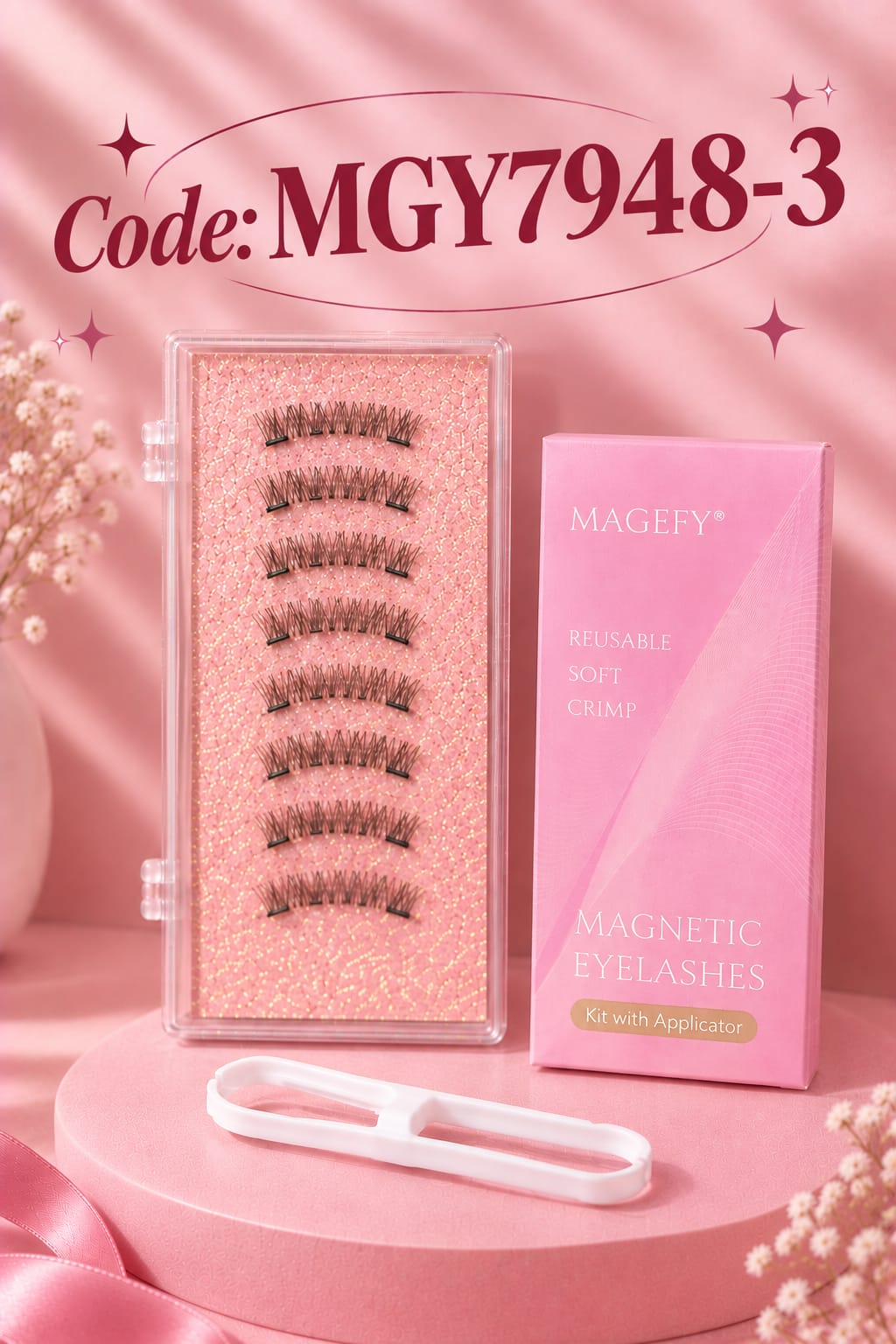 Shein Magnetic Eyelashes – Code: MGY7948-3 >