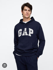 Gap Regular Fit Brand Print Hoodie >