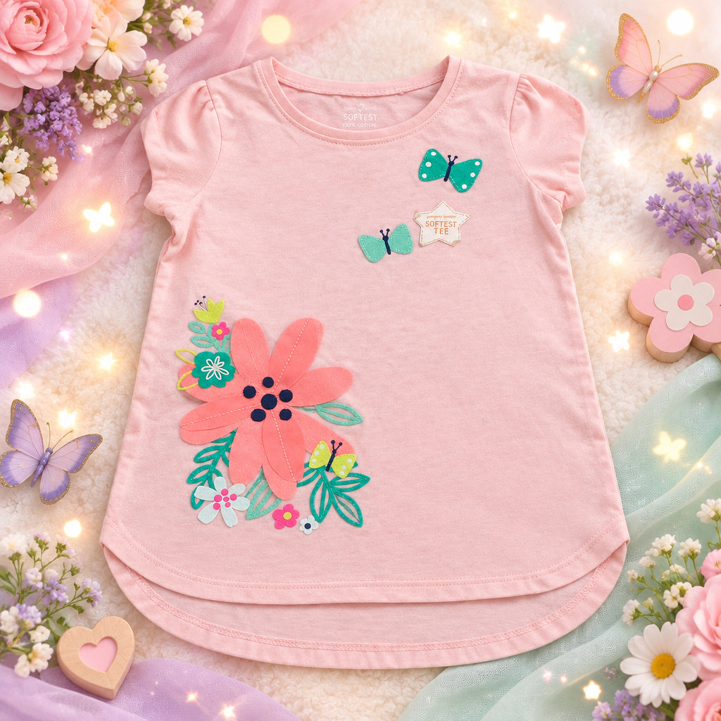 Jumping Beans Softest Tee For Kids, 4T