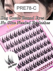 Shein Women's 60pcs C Curl Self-Adhesive Eyelash Cluster Set Code : PRE78-C