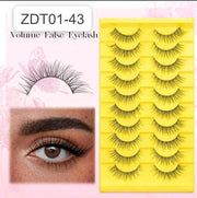 Shein False Eyelashes Natural Look Cat Eye Lashes, Code: ZDT01-43