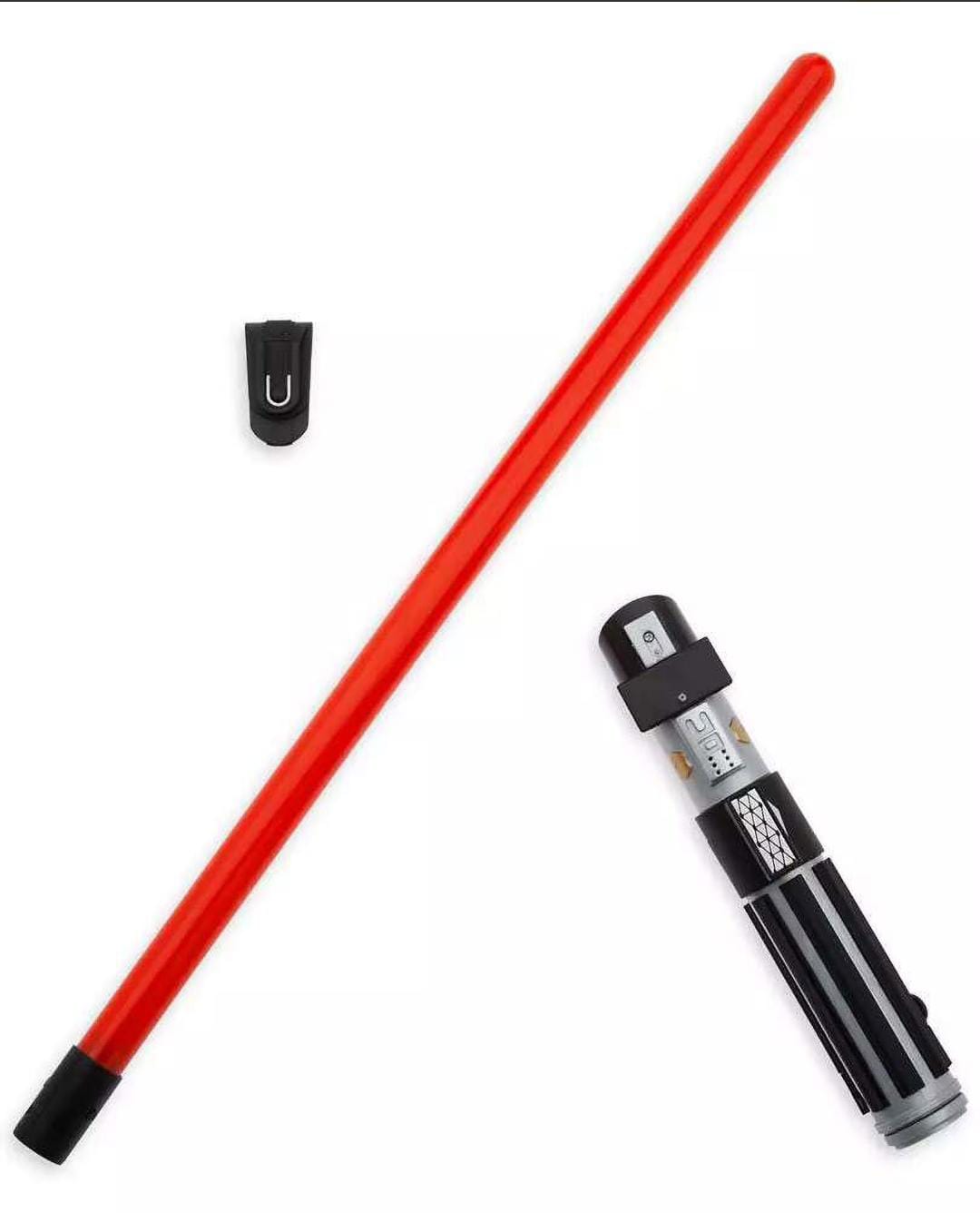 Star Wars Darth Vader Extendable Red Lightsaber Toy for Kids & Cosplay