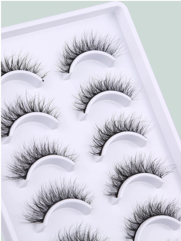 Shein Natural, Wispy & Voluminous Look With a Clear & Soft Lash Band, Code: SCM-16-2 +