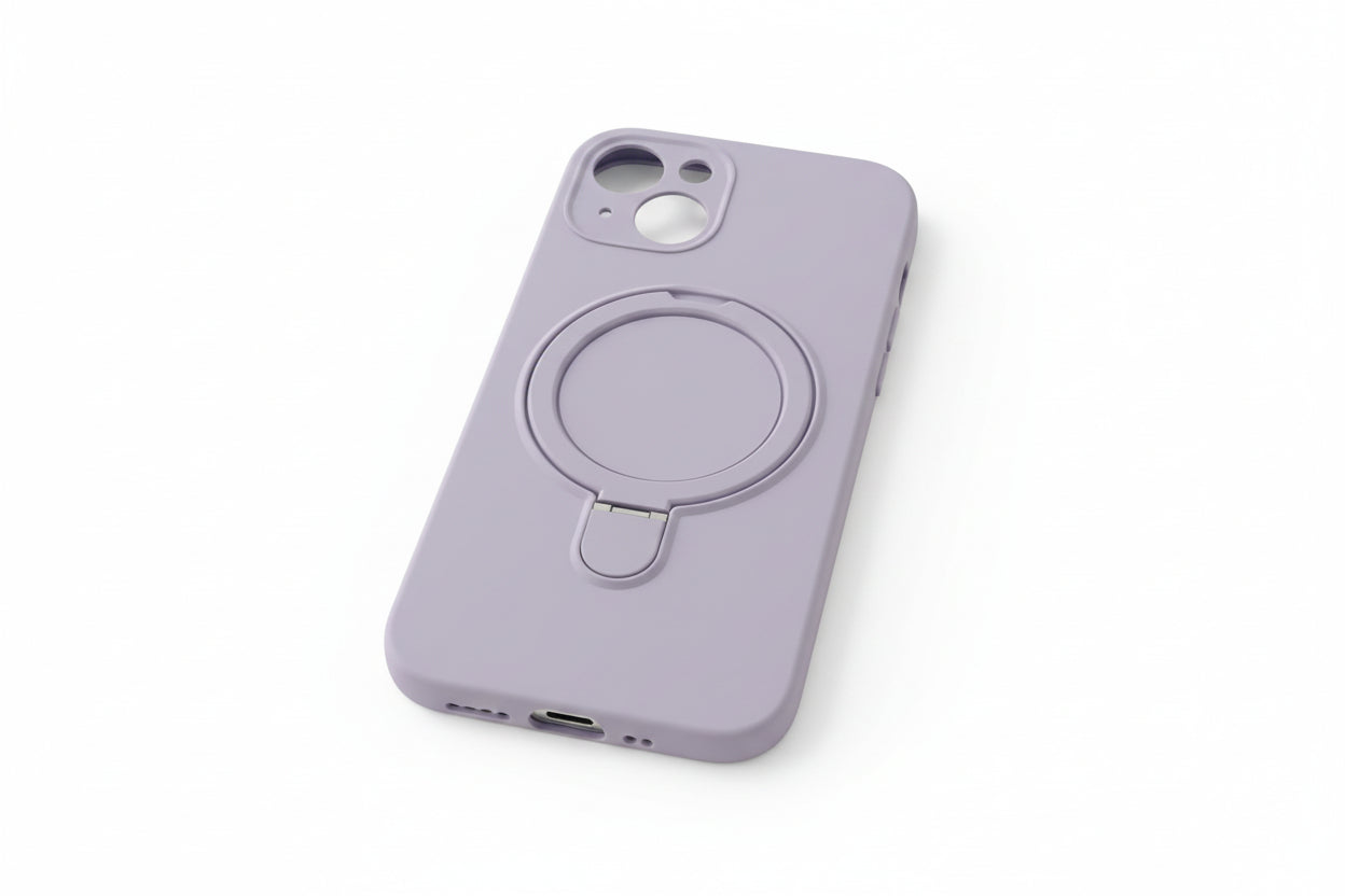 Magnetic Wireless Charge Soft Silicone Holder Case>