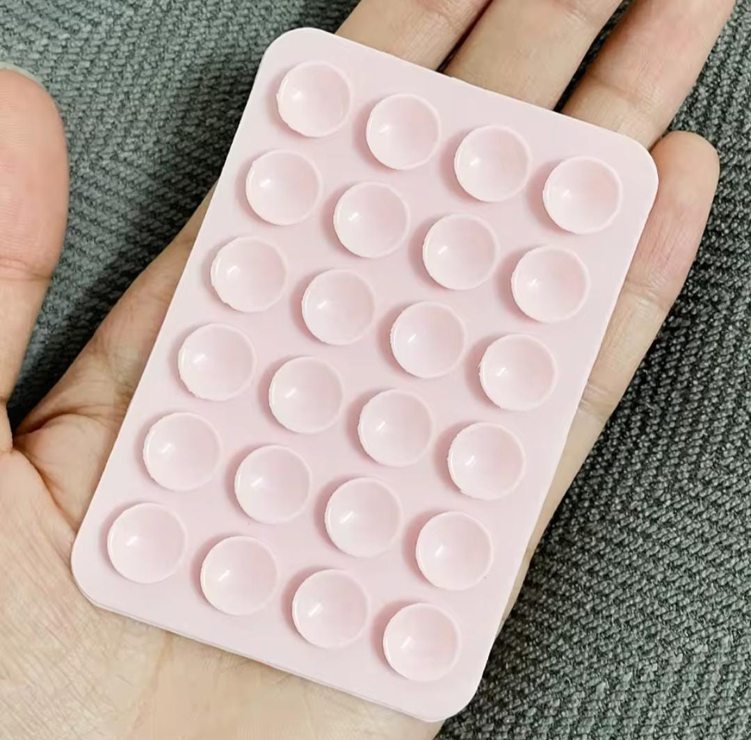 1Piece Silicone Double-Sided Suction Cup Phone Holder>