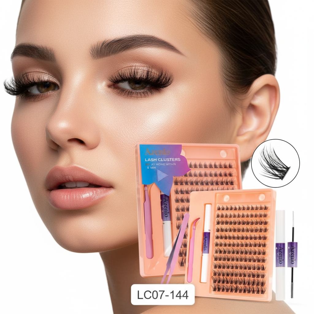 Shein Cluster Lashes 144 Individual Lashes Clusters Eyelash, Lc07-144 +