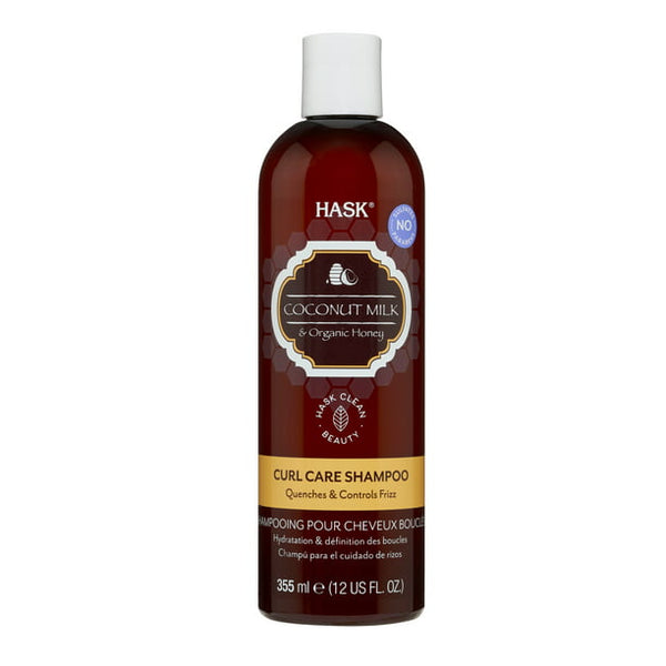 Hask Curl Coconut Milk & Honey Care Shampoo, 12 Ounce /