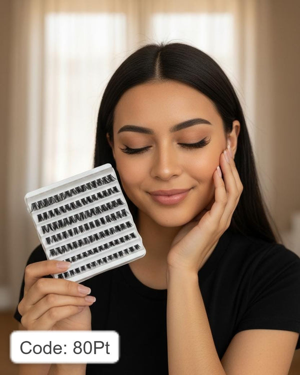 Shein 102Pcs Ultra-Full Beauty Cluster Lashes, Code: 80PT +