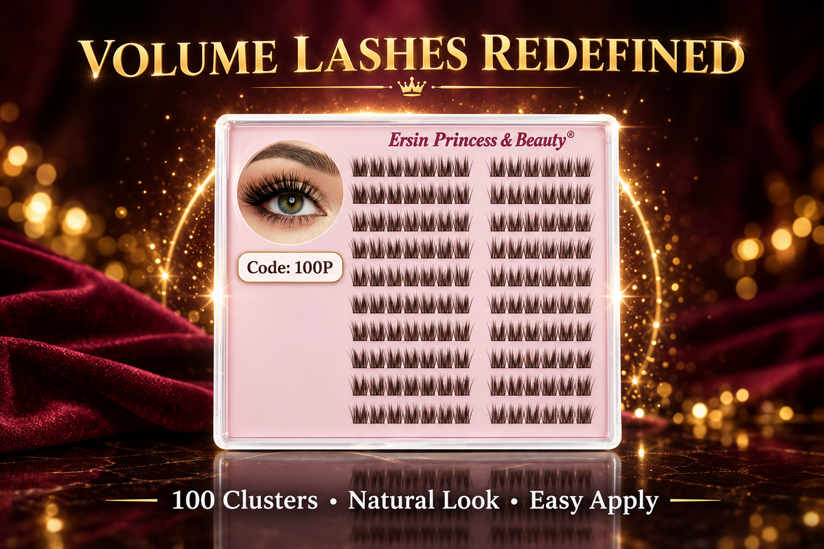 Shein 100Pcs Ersin Princess & Beauty – Premium Individual Cluster Lashes, Code: 100P +