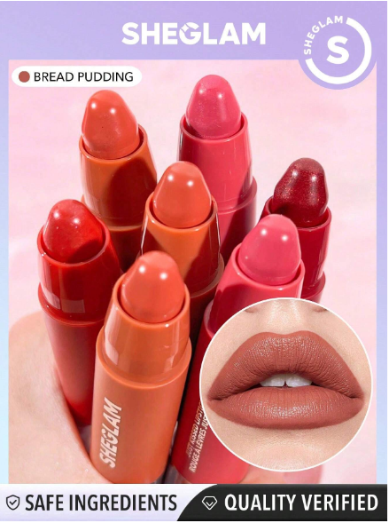 Sheglam Just Kissed Lipstick Crayon - Bread Pudding /