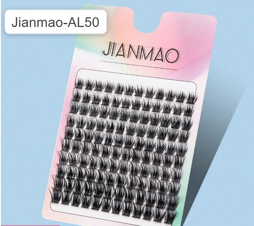 Shein 120 Clusters JIANMAO False Eyelashes, 10-16mm C Curl, Code: Jianmao-AL50 +