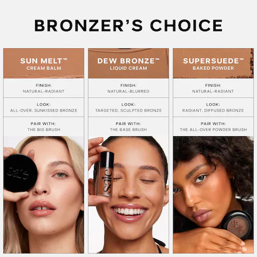 Women's Saie Sun Melt Natural Cream Bronzer
