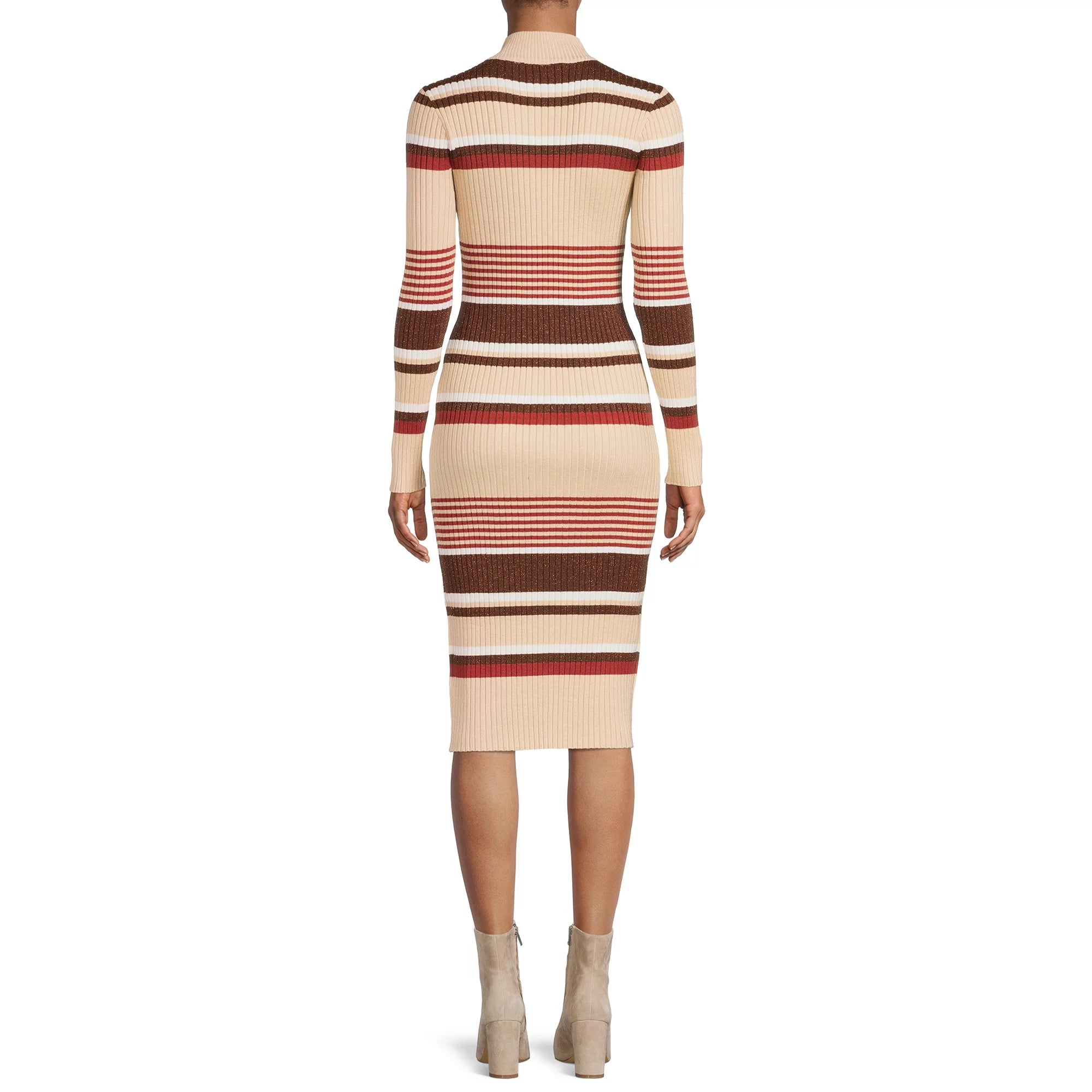 No Boundaries Juniors Lurex Stripe Dress, 3XL +