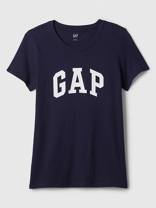Gap Factory Women's Logo T-Shirt Crewneck Short Sleeve Cotton