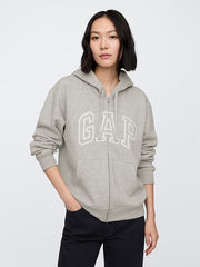 Relaxed Gap Logo Zip Hoodie, S +