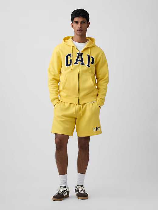Adult Relaxed Gap Logo Zip Hoodie, L -.